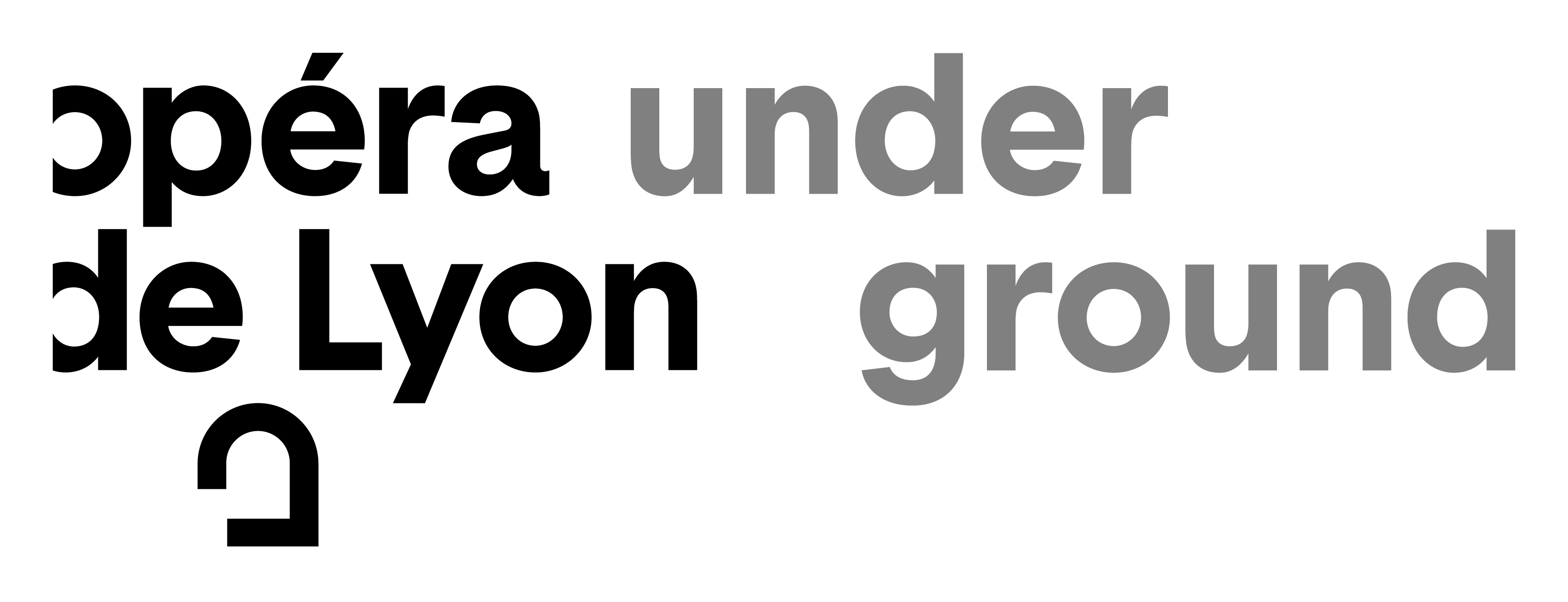 operaunderground logotype noir